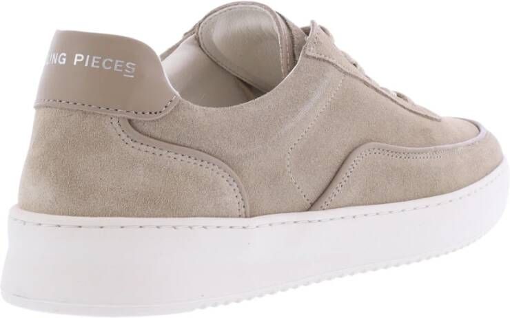 Filling Pieces Heren Mondo Suede Lux Sneaker Beige Heren