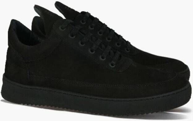 Filling Pieces Lage Ripple Tonal Sneakers Zwart Heren