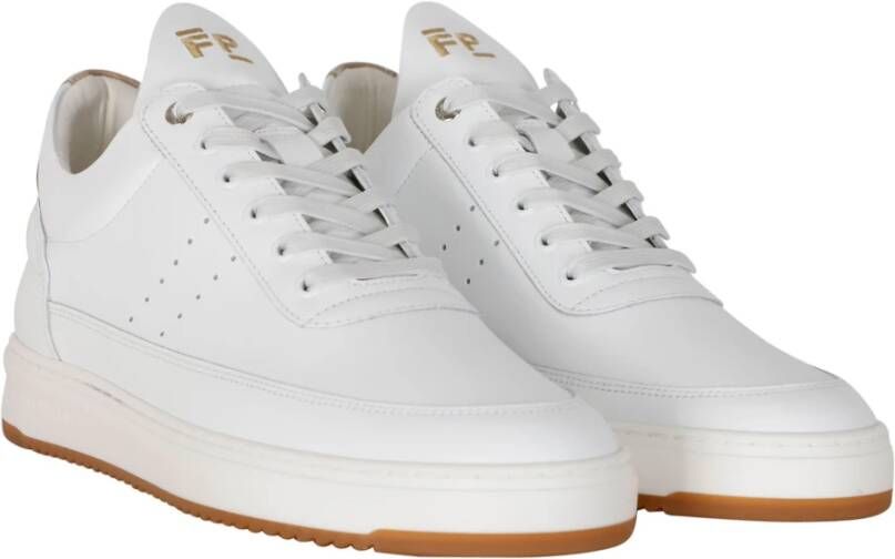 Filling Pieces Lage Top Bianco Sneakers White Heren