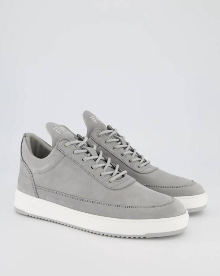 Filling Pieces Low Top Base Sneaker Grijs Gray Heren