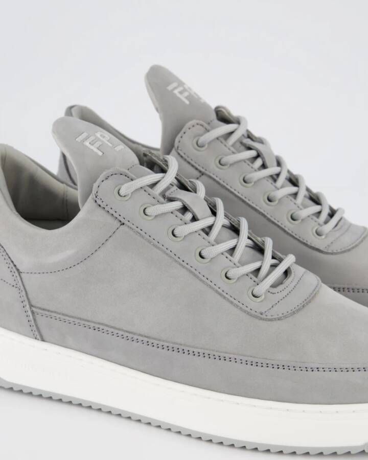 Filling Pieces Low Top Base Sneaker Grijs Gray Heren