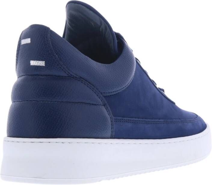 Filling Pieces Low Top Crumbs Mix Sneakers Blauw Heren