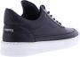 FILLING PIECES Lage Sneakers Heren Low Top Crumbs Maat: 45 Materiaal: Leer Kleur: Zwart - Thumbnail 4
