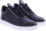 FILLING PIECES Lage Sneakers Heren Low Top Crumbs Maat: 45 Materiaal: Leer Kleur: Zwart - Thumbnail 5