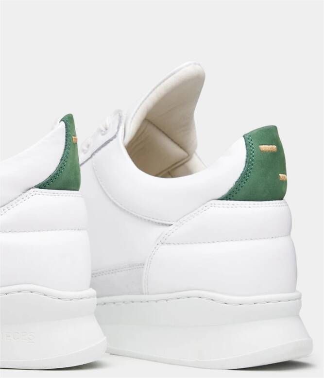 Filling Pieces Low Top Ghost Green Wit Unisex