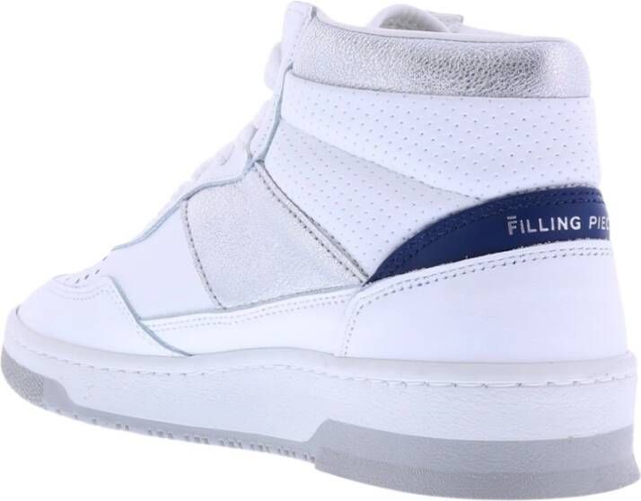 Filling Pieces Mid Ace spin sneakers Wit Dames