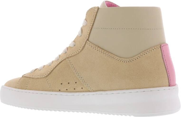 Filling Pieces Mid Court Sneakers Beige Unisex