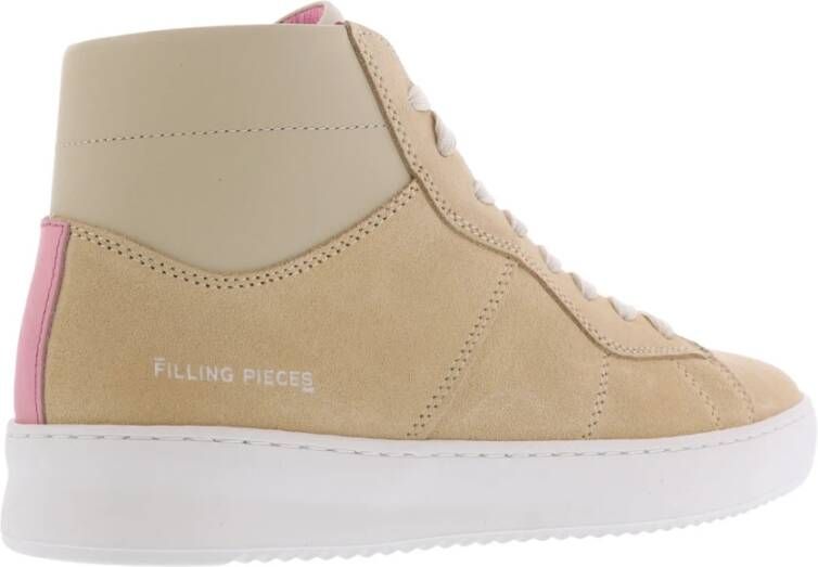 Filling Pieces Mid Court Sneakers Beige Unisex