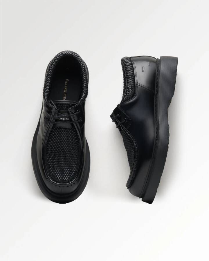 Filling Pieces Moc Derby Fuse Black Heren