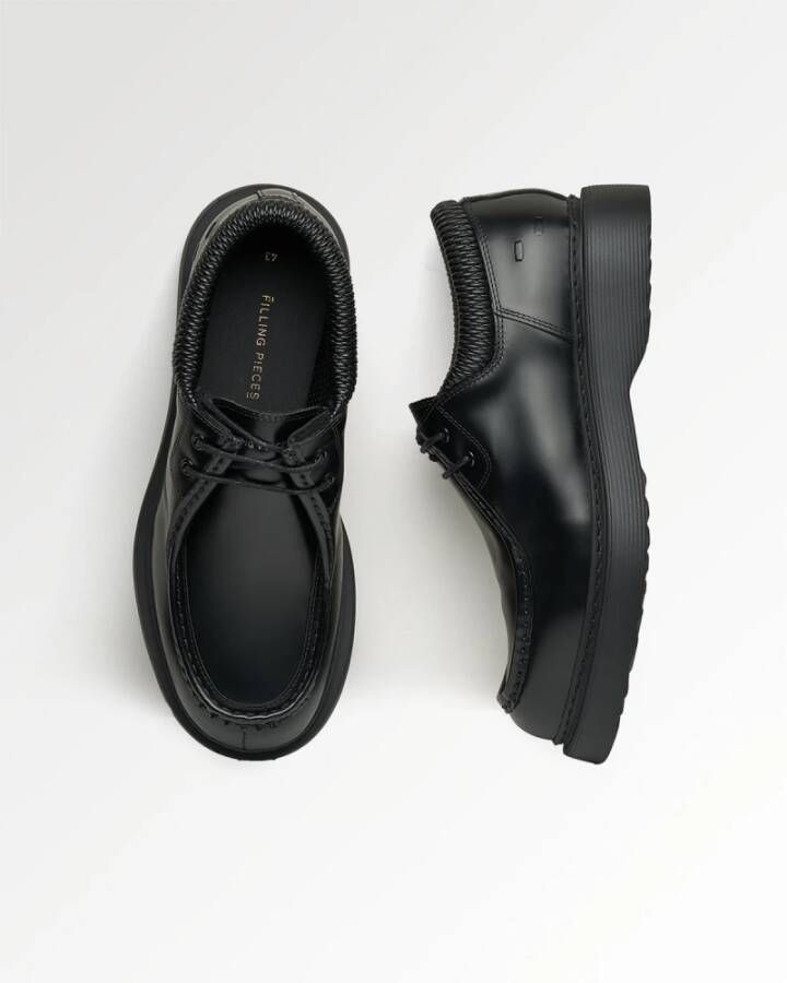 Filling Pieces Moc Derby Reed Black Heren