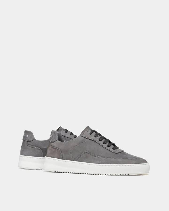 Filling Pieces Mondo 2.0 Ripple Nubuck Shark Gray Heren