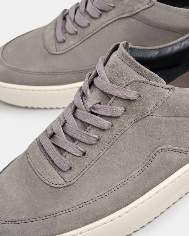 Filling Pieces Mondo Organic Suede Grey Grijs Unisex