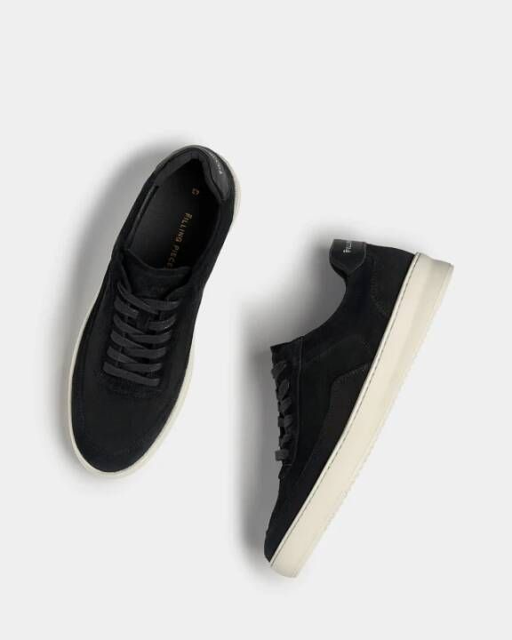 Filling Pieces Organische zwarte sneakers Black Heren