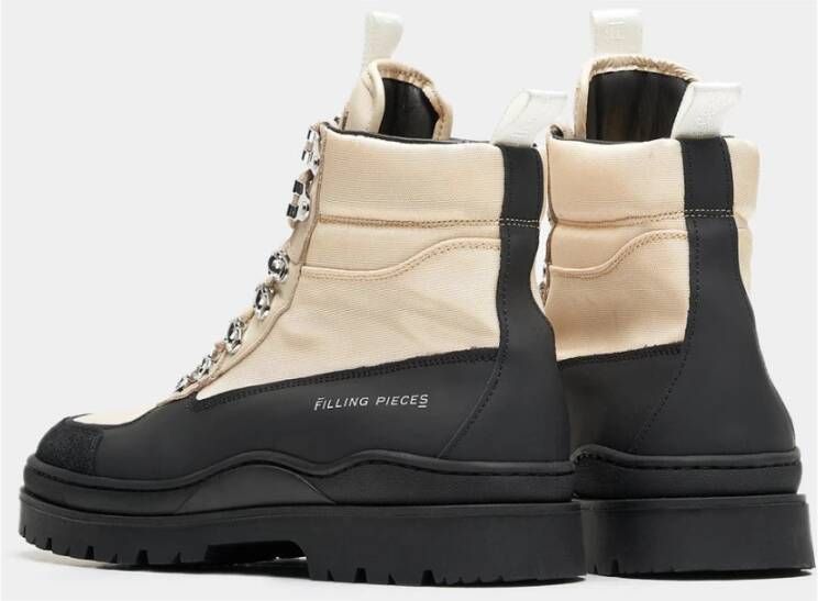 Filling Pieces Mountain Boot Mix Black Beige Unisex