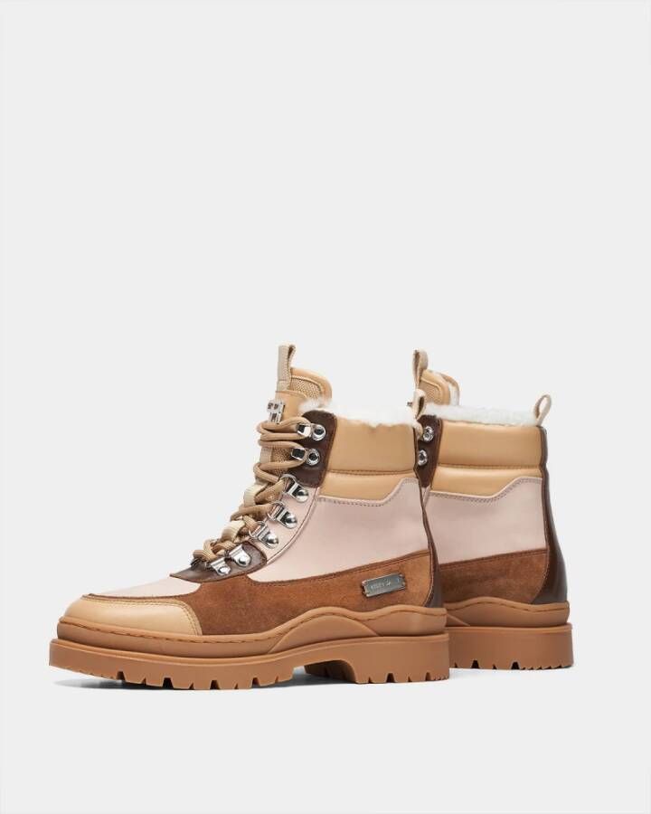 Filling Pieces Mountain Boot Mix Brown Bruin Dames