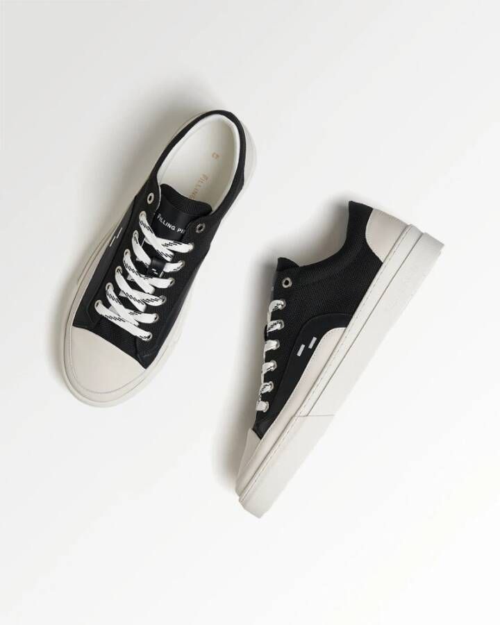 Filling Pieces Lage Zwarte Sneaker Black Heren - Foto 8