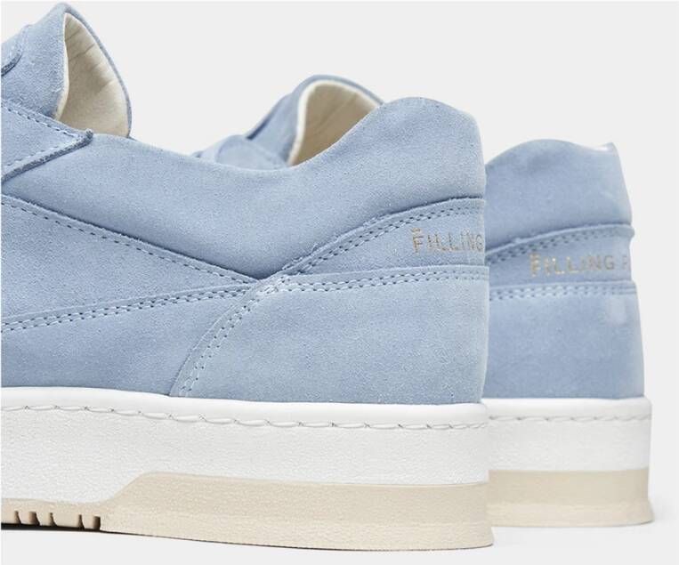 Filling Pieces Sneakers Suede Blauw Heren