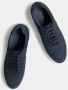 Filling Pieces Minimalistische Navy Blue Nubuck Sneaker Blauw - Thumbnail 4
