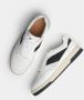 Filling Pieces Ace Leren Sneakers met Geperforeerde Neus White Heren - Thumbnail 4