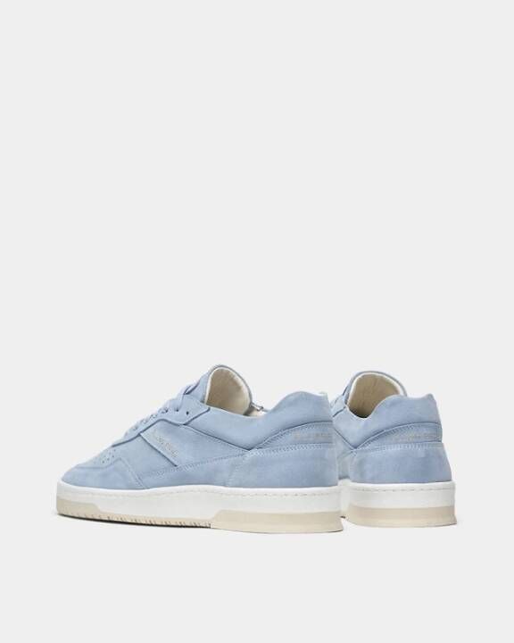 Filling Pieces Sky Blue Suede Ace Sneakers Blauw Heren