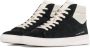 Filling Pieces Zwarte Suède Mid Court Schoenen Black Dames - Thumbnail 3