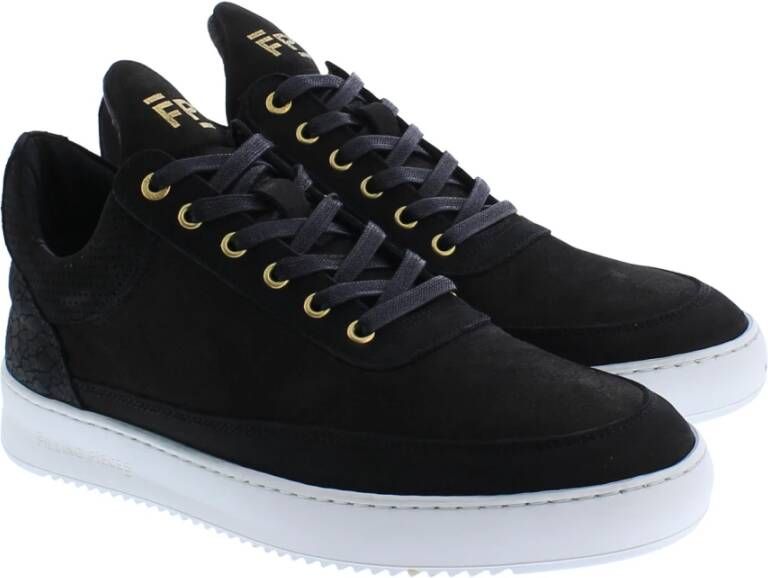 Filling Pieces Sportschoenen Zwart Unisex