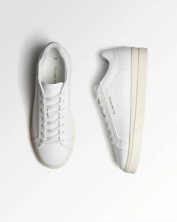 Filling Pieces Witte Core Tiebreak Sneakers White Heren