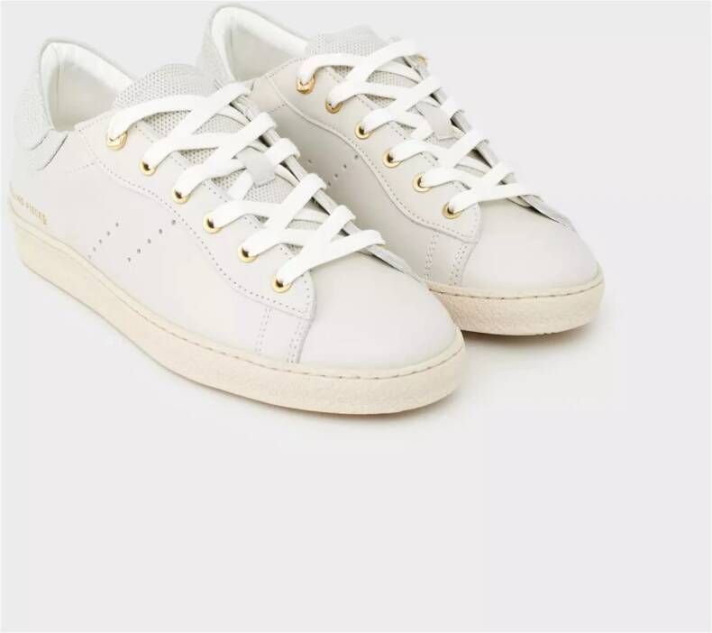 Filling Pieces Witte geperforeerde stijlvolle sneakers