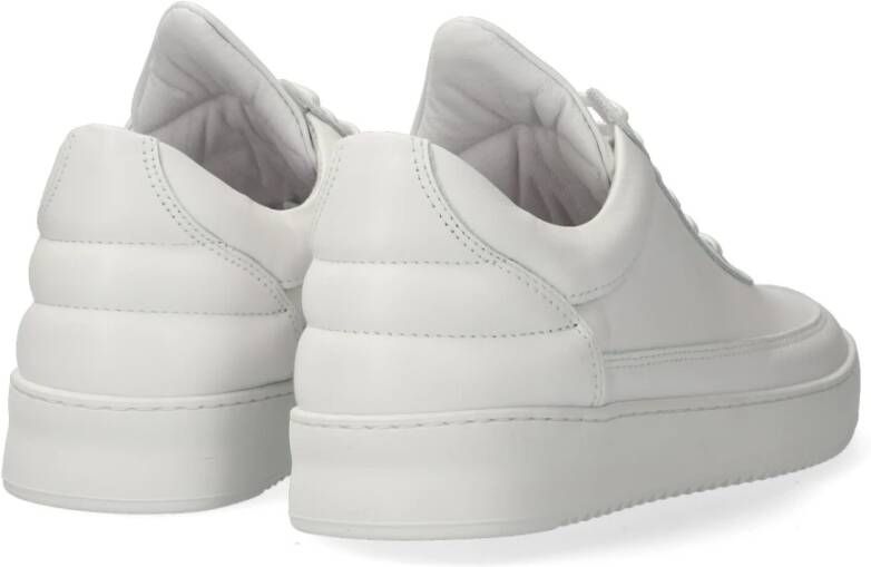 Filling Pieces Witte leren sneakers Klassieke stijl White Heren - Foto 13