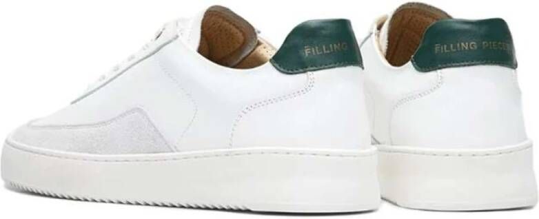Filling Pieces Witte Sneakers Mondo Squash White Heren