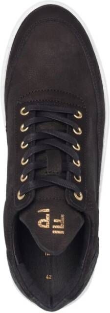 Filling Pieces Zwarte Ripple Ceres Sneakers Rubberen Zool Black Heren