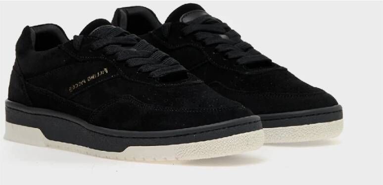 Filling Pieces Zwarte Suède Ace Sneakers