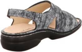 Finn Comfort Blauwe Comfort Sandalen