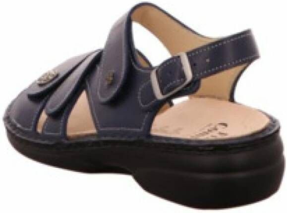 Finn Comfort Blauwe Comfort Sandalen
