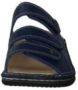 Finn Comfort Blauwe Dames Slide Sandalen Comfort Stijl - Thumbnail 3