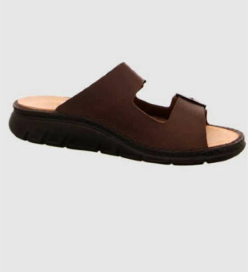 Finn Comfort Bruine Heren Slippers