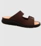 Finn Comfort Bruine Heren Slippers - Thumbnail 2