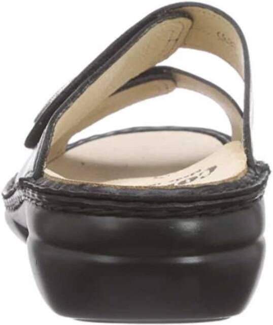 Finn Comfort Comfortabele leren slippers voor dames