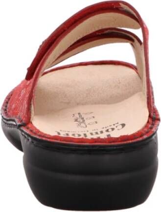 Finn Comfort Damesslippers van geperst leer