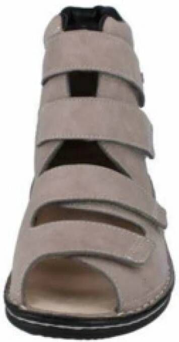 Finn Comfort Grijze Dames Comfort Sandalen Stijlvol