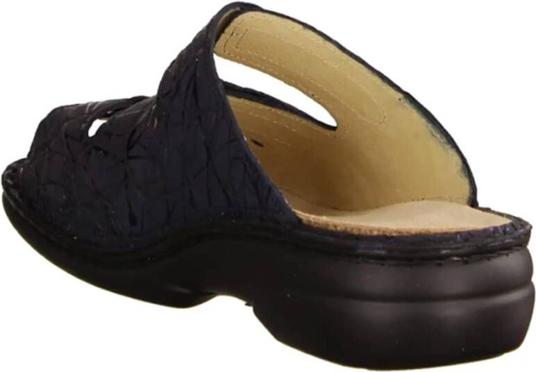 Finn Comfort Menorca Marineblauwe Sandalen
