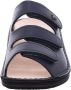 Finn Comfort Neutrale Blauwe Nappa Sandaal - Thumbnail 4