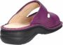 Finn Comfort Paarse Dameslide Sandalen - Thumbnail 3