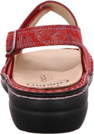 Finn Comfort Rode Sandalen