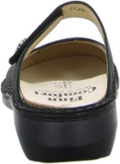 Finn Comfort Zwarte Roseau Slippers