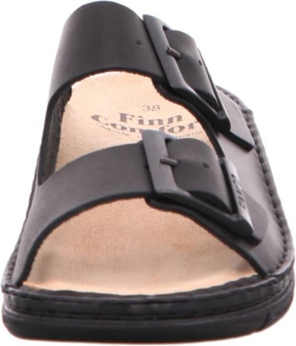 Finn Comfort Zwarte Slippers