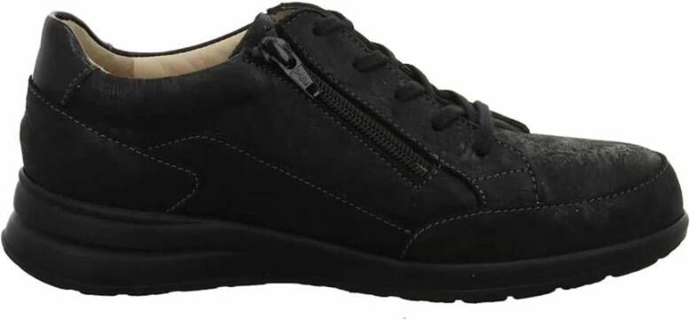 Finn Comfort Zwarte Veterschoenen