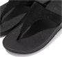 Fitflop Dianets LULU CRYSTAL EMBELLISHED TOE-POST SANDALS HOTFIX sleehak zomerschoen teen-scheider met zachte teenband - Thumbnail 12