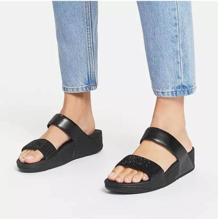 FitFlop Comfortabele Sandalen voor Dagelijks Gebruik Black Dames