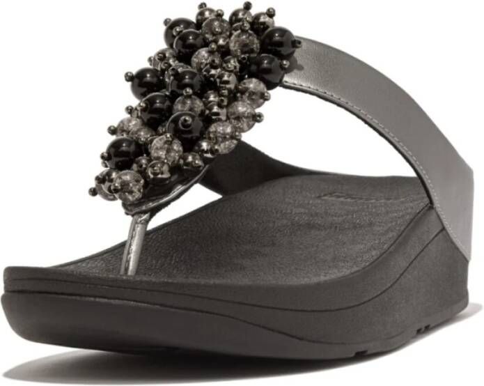 FitFlop Elegante Fino Sandalen Gray Dames